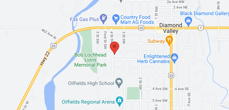 map of 214 4 ST SW